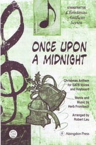 Once upon a Midnight SATB choral sheet music cover
